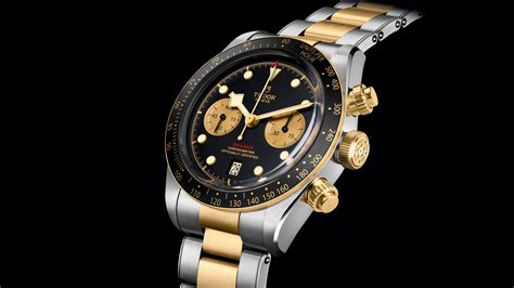 tudor black bay gold and steel|tudor black bay chrono s.